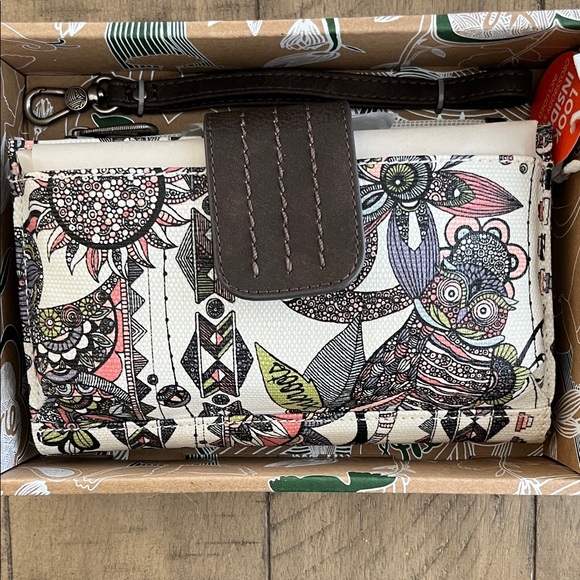 Sakroots Multicolor Artistic Wallet - Picture 1 of 3